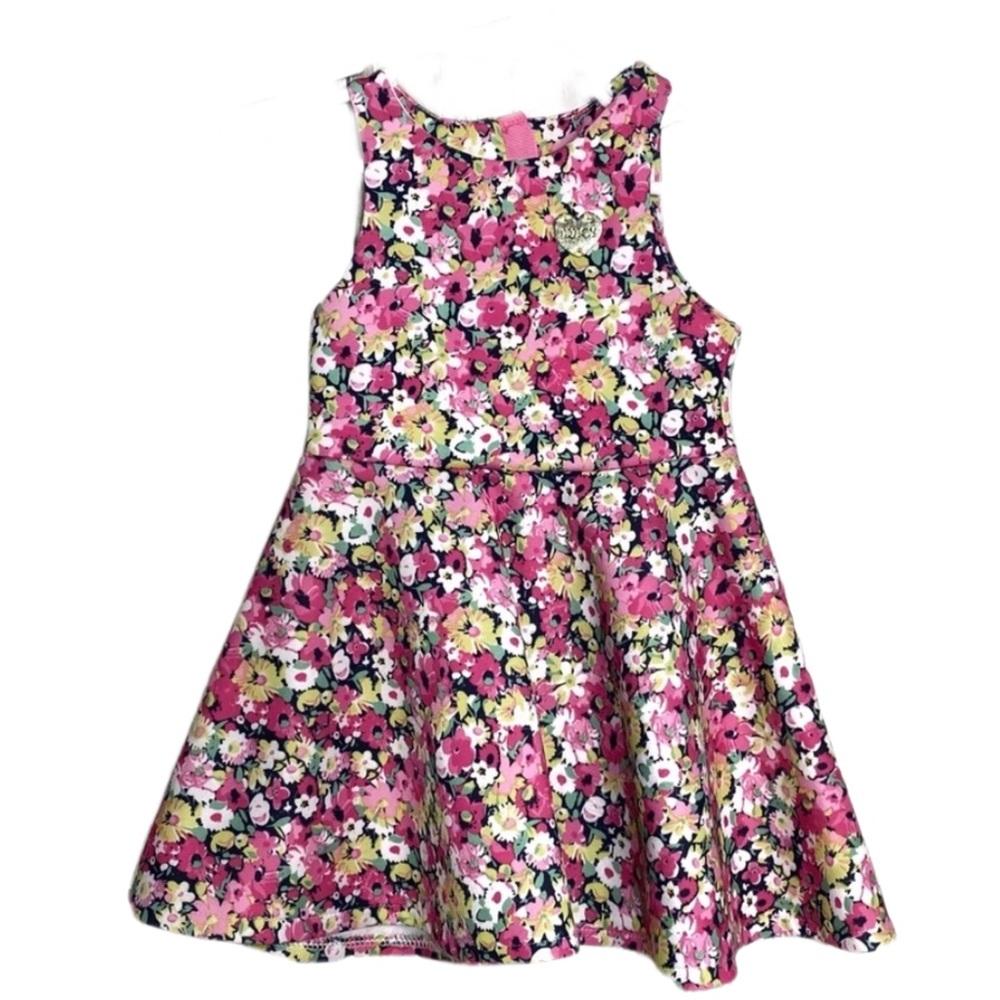 Juicy Couture | Baby girl dress (Multi color floral pattern) size 24 months